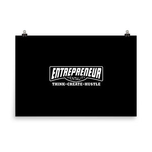 Entrepreneur Mentality wall poster