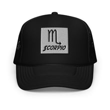 Load image into Gallery viewer, Scorpio Foam trucker hat