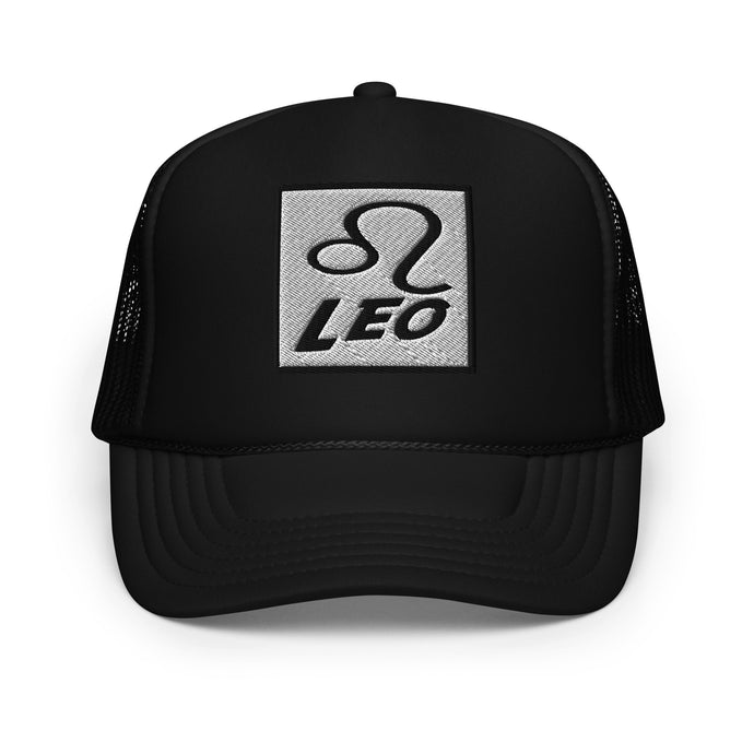 Leo foam trucker hat