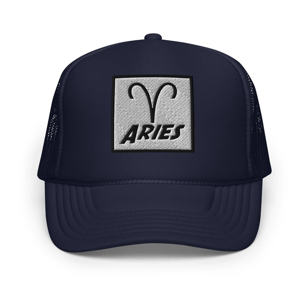 Aires foam trucker hat