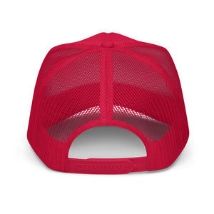 Gemini foam trucker hat