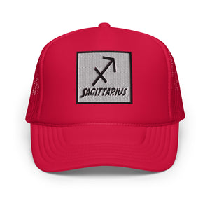 Sagittarius foam trucker hat