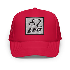 Leo foam trucker hat