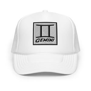 Gemini foam trucker hat