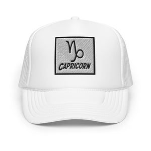 Capricorn foam trucker hat