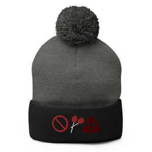 No Sucker Pom-Pom Beanie