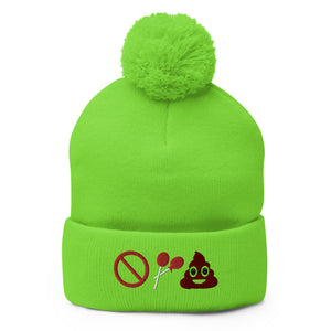 No Sucker Pom-Pom Beanie