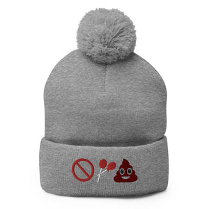 No Sucker Pom-Pom Beanie