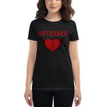 Load image into Gallery viewer, HRTBR8KR Women&#39;s short sleeve t-shirt