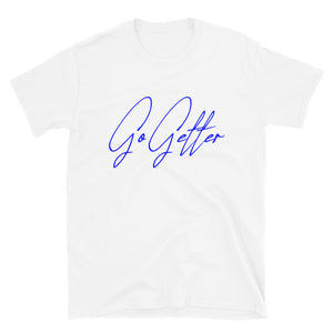 Go Getter T-Shirt (blue) by Stand Fo' Customs