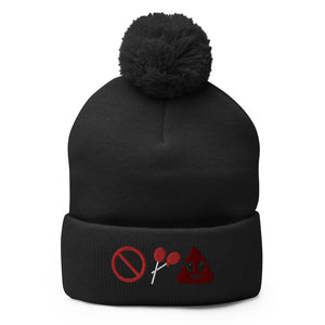 No Sucker Pom-Pom Beanie