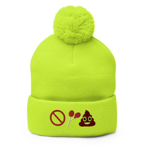 No Sucker Pom-Pom Beanie