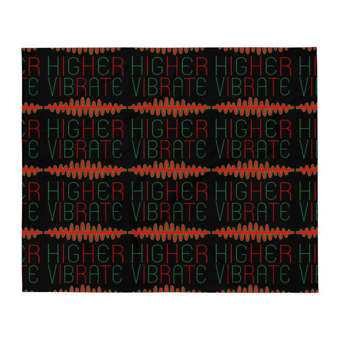 Vibrate Higher Throw Blanket