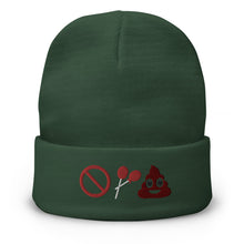 Load image into Gallery viewer, No Sucker Embroidered Beanie