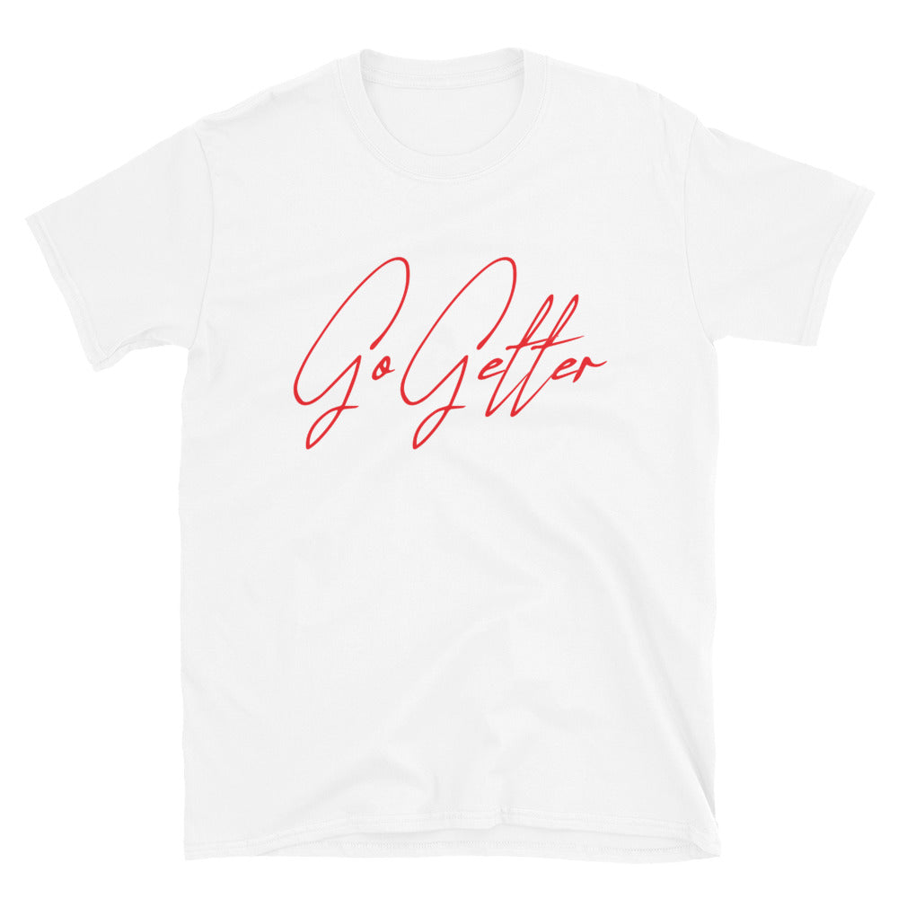 Go Getter T-Shirt (red) by Stand Fo' Customs