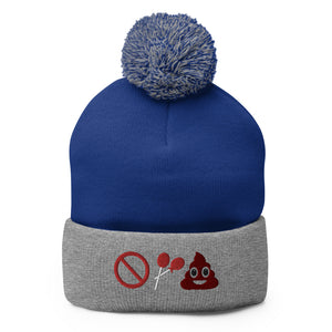 No Sucker Pom-Pom Beanie