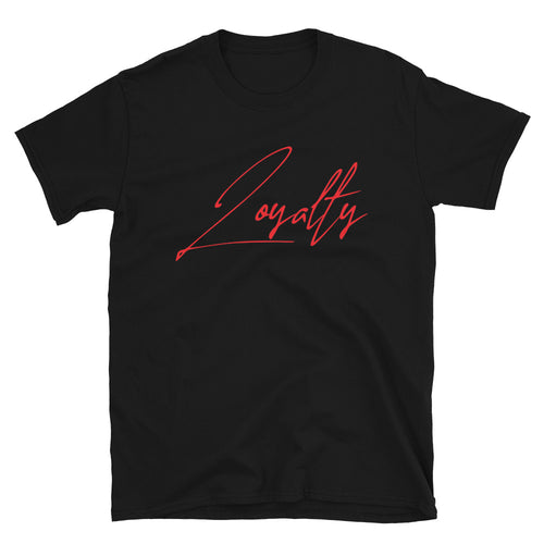 Loyalty T-Shirt (red) by Stand Fo' Customs