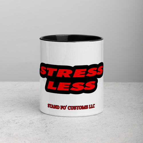 Stress Less Mug By Stand Fo' Customs