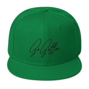 Go Getter Snapback Hat By Stand Fo' Customs