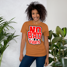 Load image into Gallery viewer, No Bad Vibes T-Shirt by Stand Fo Customs