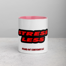 Load image into Gallery viewer, Stress Less Mug By Stand Fo&#39; Customs