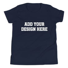 Load image into Gallery viewer, Customizable Youth Short Sleeve T-Shirt